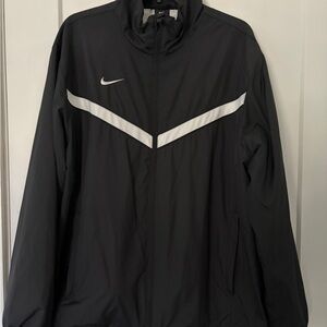 Nike Men's Black and White Jacket